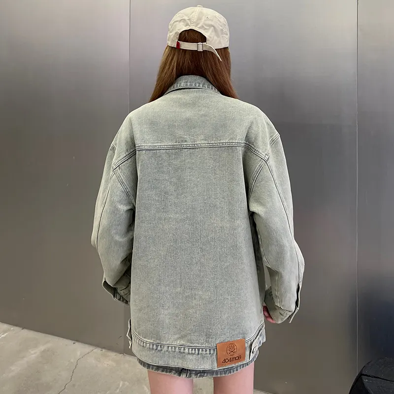 404MOB GANG Denim Jacket Unisex-7