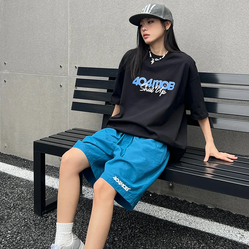 404MOB GANG SS24 Casual Shorts Unisex-9
