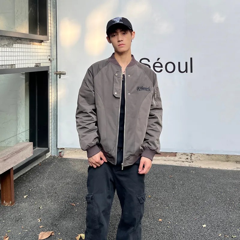 404MOB GANG Jackets & Coats Unisex Dark Gray-2