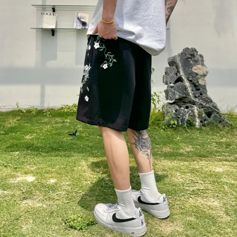 404MOB GANG Casual Shorts Unisex-11