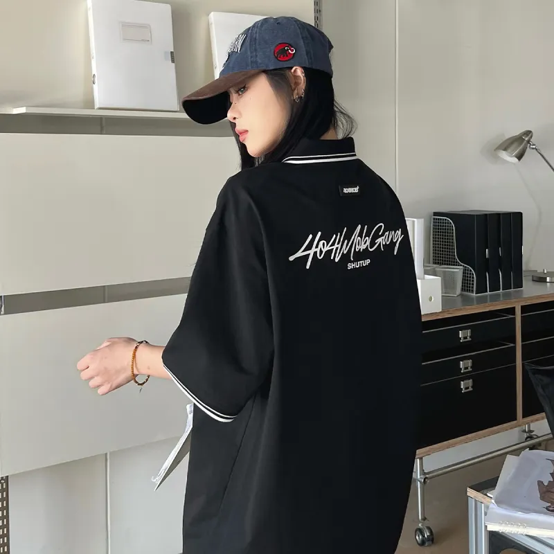 404MOB GANG Polo Shirts Unisex-12