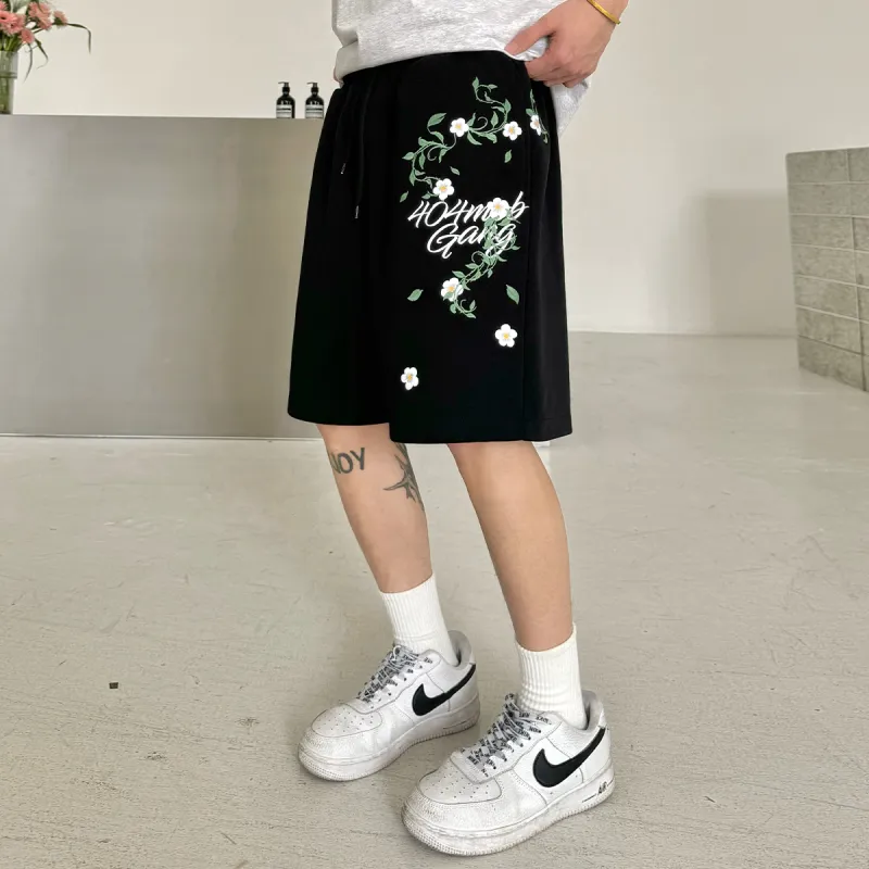 404MOB GANG Casual Shorts Unisex-12