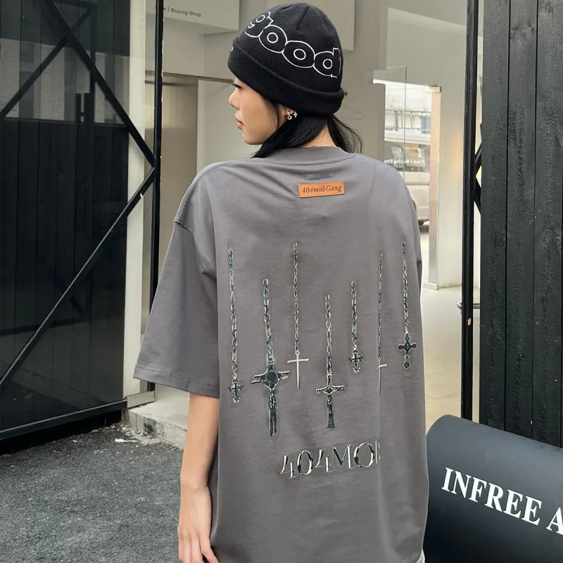 404MOB GANG T Shirts Unisex-2