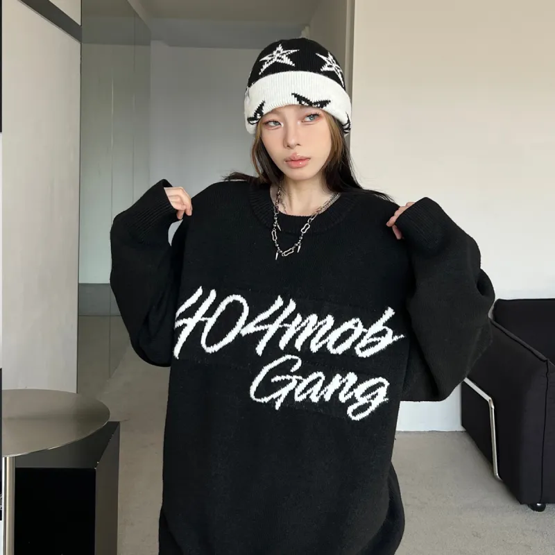 404MOB GANG Sweaters Unisex-3