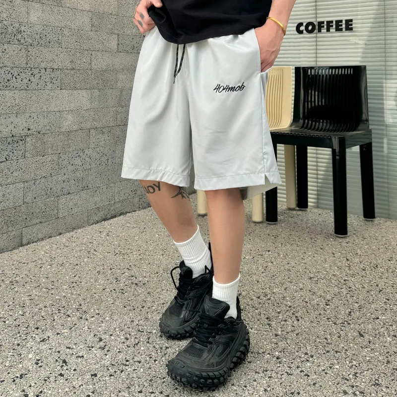 404MOB GANG Casual Shorts Unisex-12