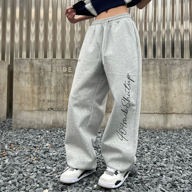 404MOB GANG Casual Pants Unisex-10