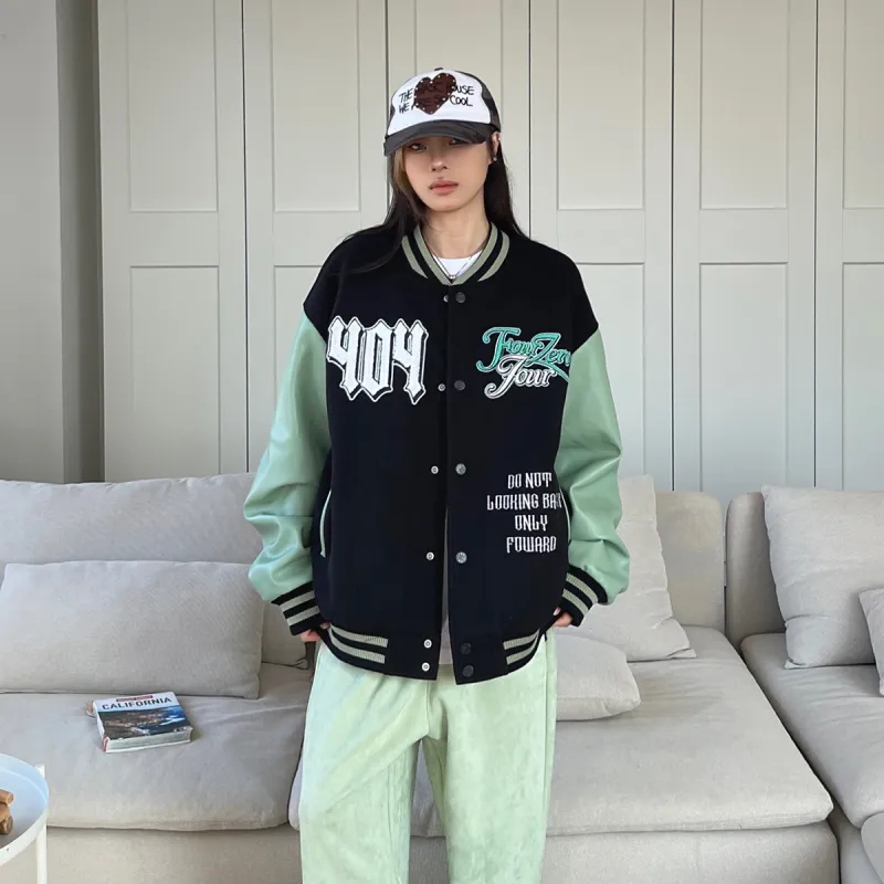 404MOB GANG Jackets Coats Unisex Black-3