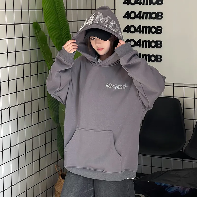 404MOB GANG Sweatshirt Unisex Black-11