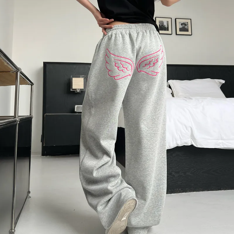 404MOB GANG Casual Pants Unisex-2
