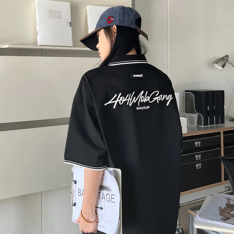 404MOB GANG Polo Shirts Unisex-13