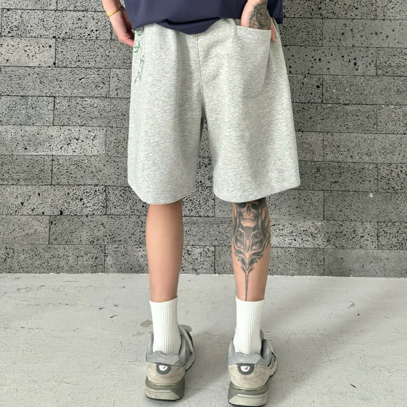 404MOB GANG Casual Shorts Unisex-3