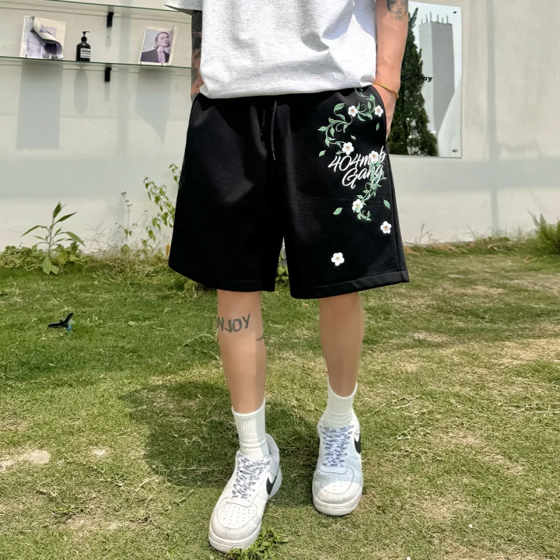 404MOB GANG Casual Shorts Unisex-10