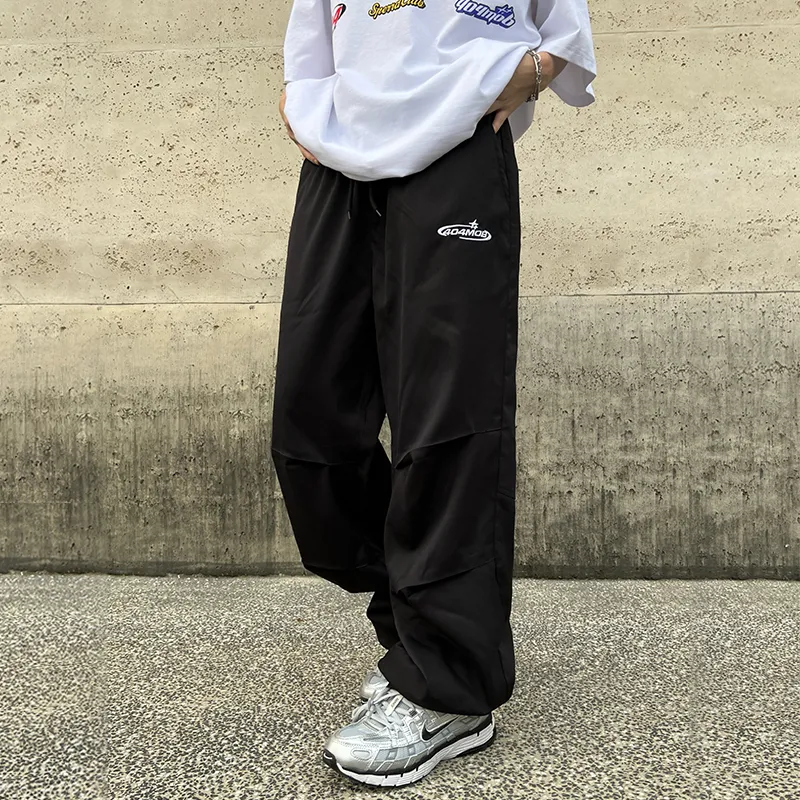 404MOB GANG Cargo Pants Unisex Black-2
