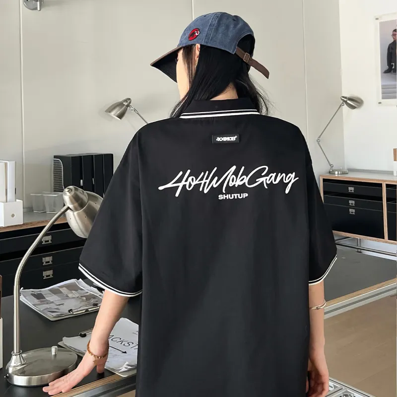 404MOB GANG Polo Shirts Unisex-9