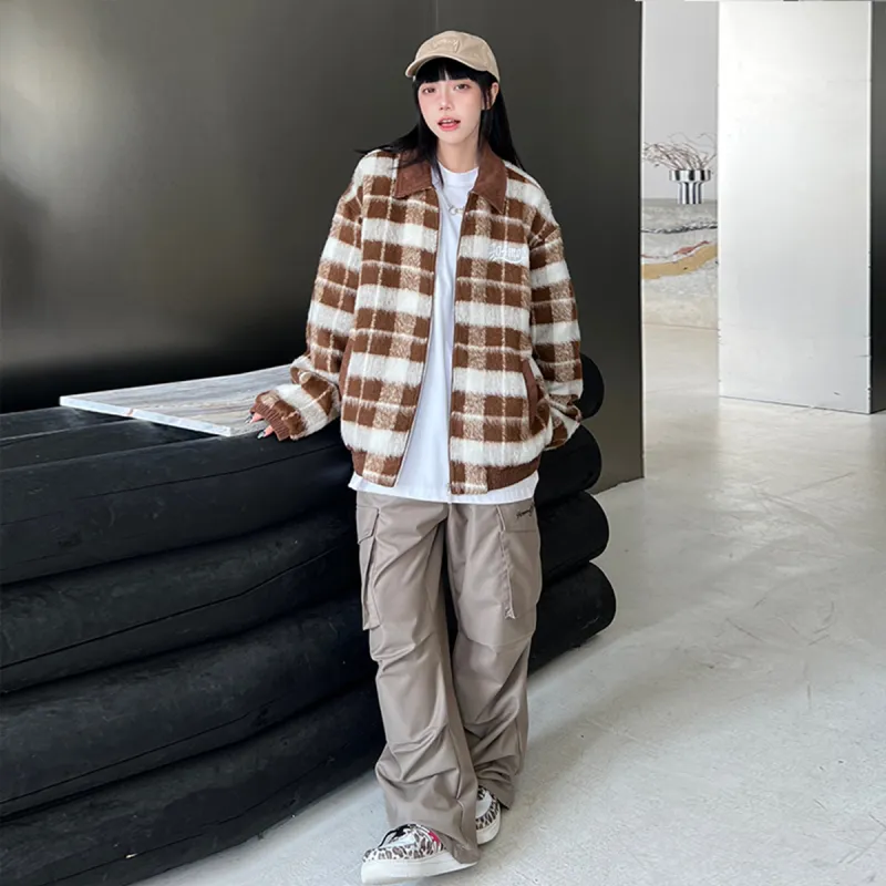 404MOB GANG Jackets & Coats Unisex Coffee-6