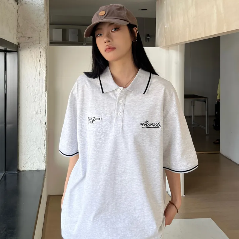 404MOB GANG Polo Shirts Unisex-2
