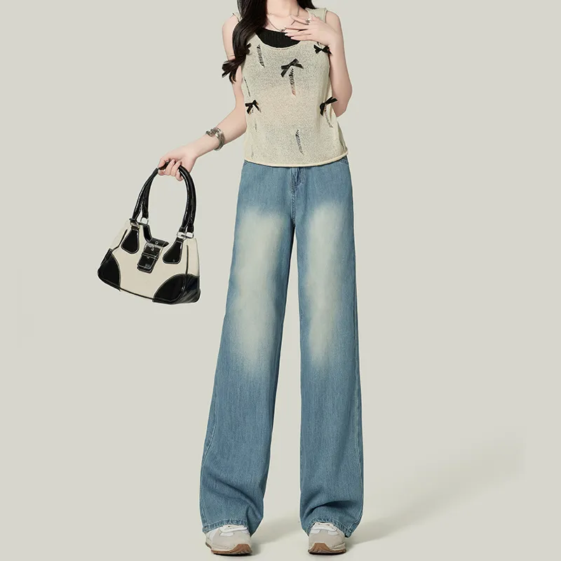 Enhanced Jeans Women's Washed Color-2