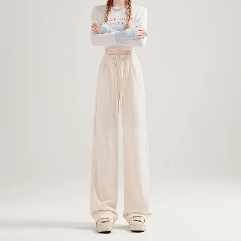 Enhanced Casual Pants Women's 5 Apricot-9