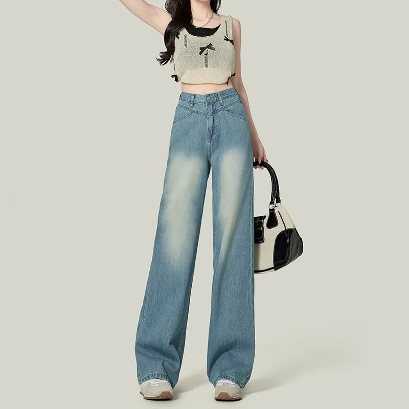 Enhanced Jeans Women's Washed Color-4