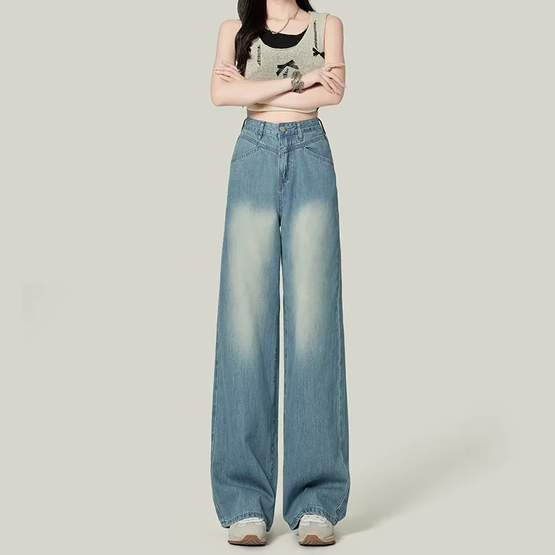 Enhanced Jeans Women's Washed Color-7