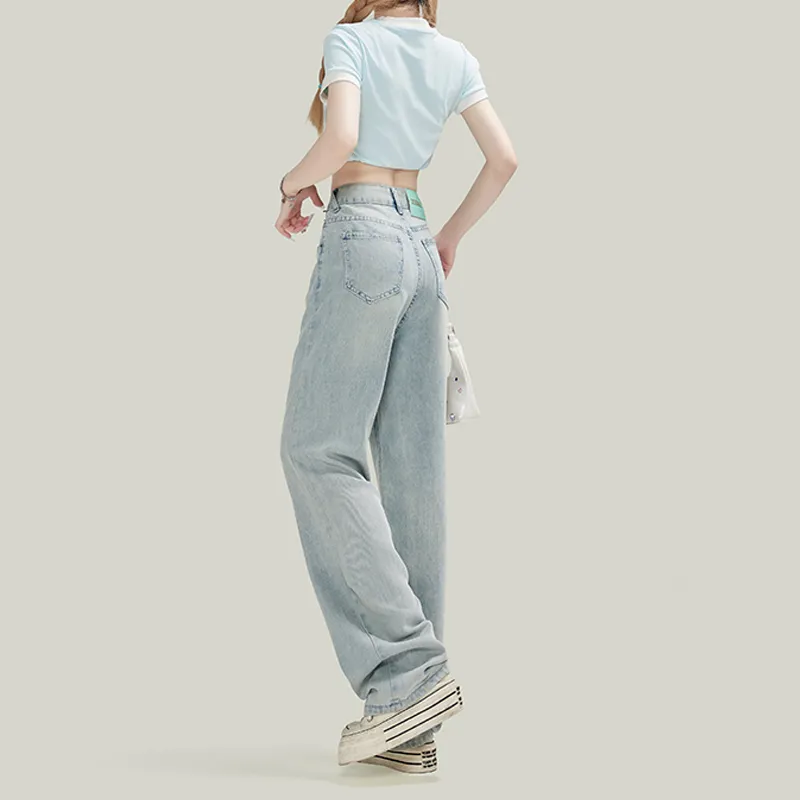 Enhanced Jeans Women's Glacier Blue-2