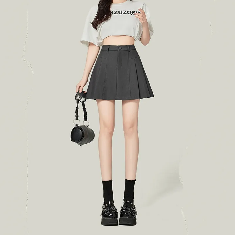 Enhanced Casual Short Skirts Women's-5