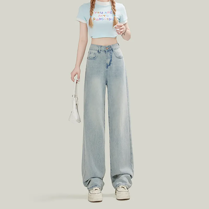 Enhanced Jeans Women's Glacier Blue-11