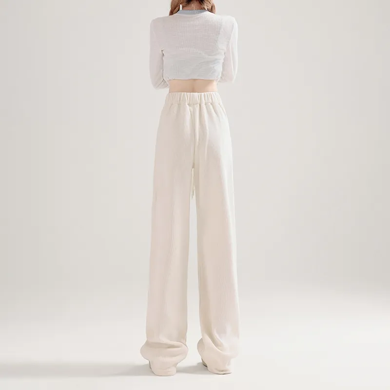 Enhanced Casual Pants Women's 5 Apricot-11