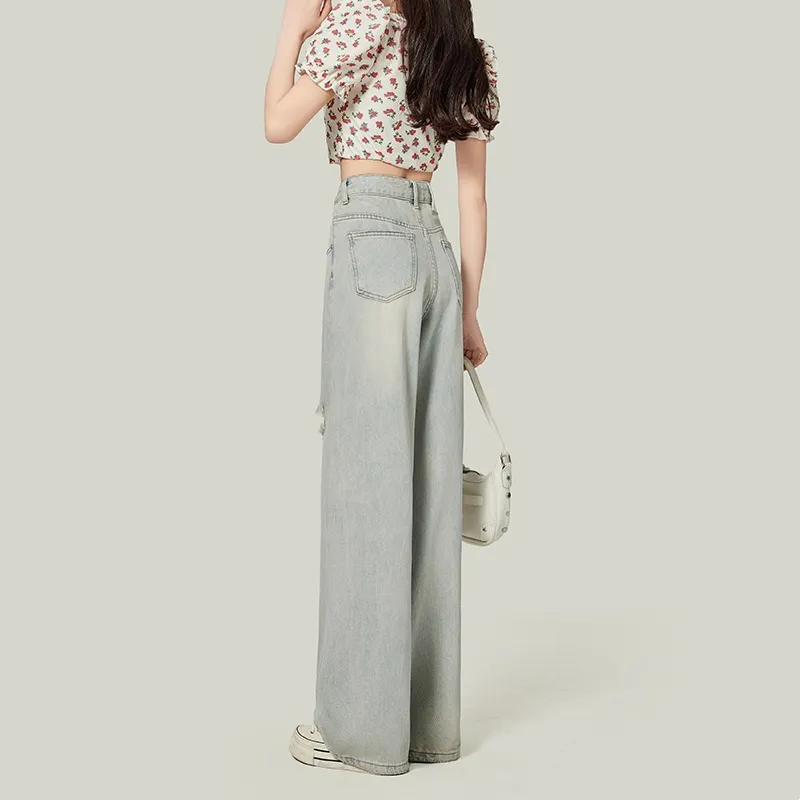 Enhanced Jeans Women's Smoke Gray-5