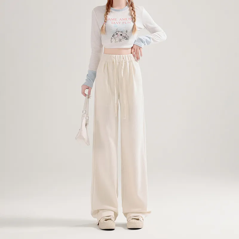 Enhanced Casual Pants Women's 5 Apricot-10