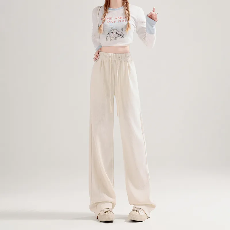 Enhanced Casual Pants Women's 5 Apricot-3
