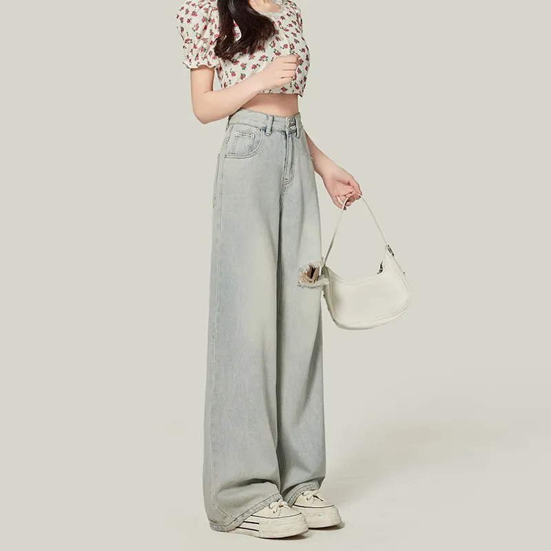 Enhanced Jeans Women's Smoke Gray-4