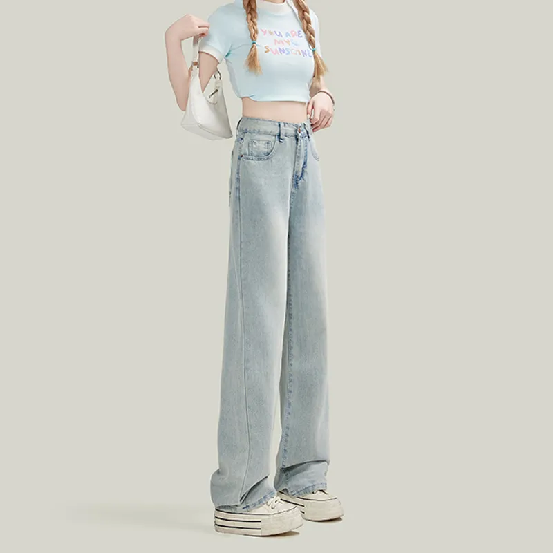 Enhanced Jeans Women's Glacier Blue-1