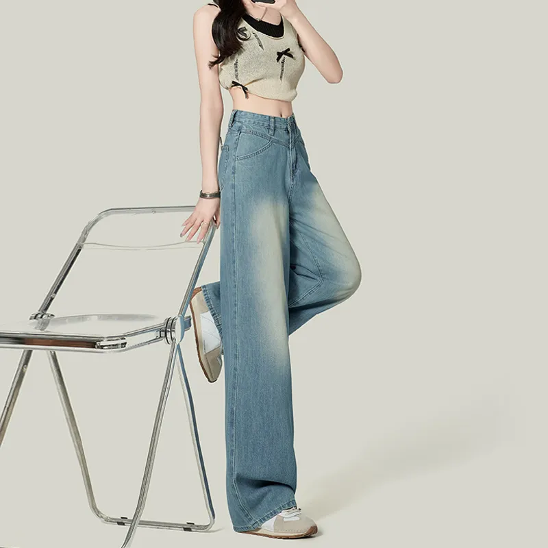 Enhanced Jeans Women's Washed Color-3