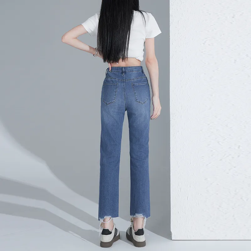Enhanced Jeans Women's Dark Blue-7