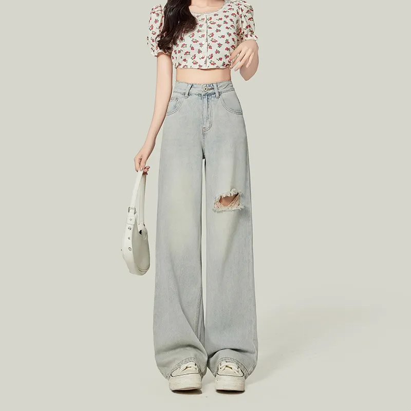 Enhanced Jeans Women's Smoke Gray-2