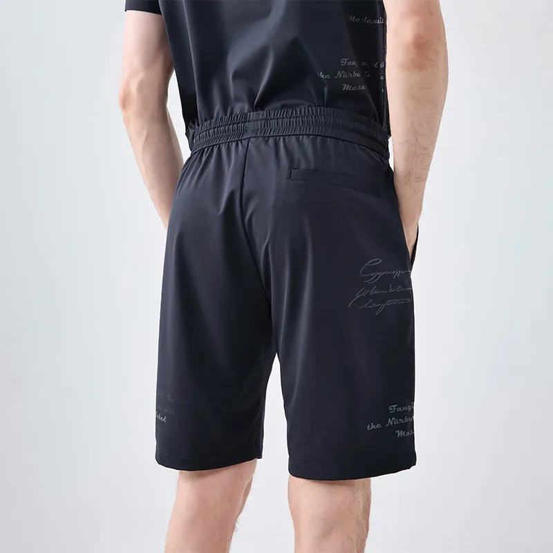 DIDIBOY SS24 Casual Shorts Men's Navy Blue-3
