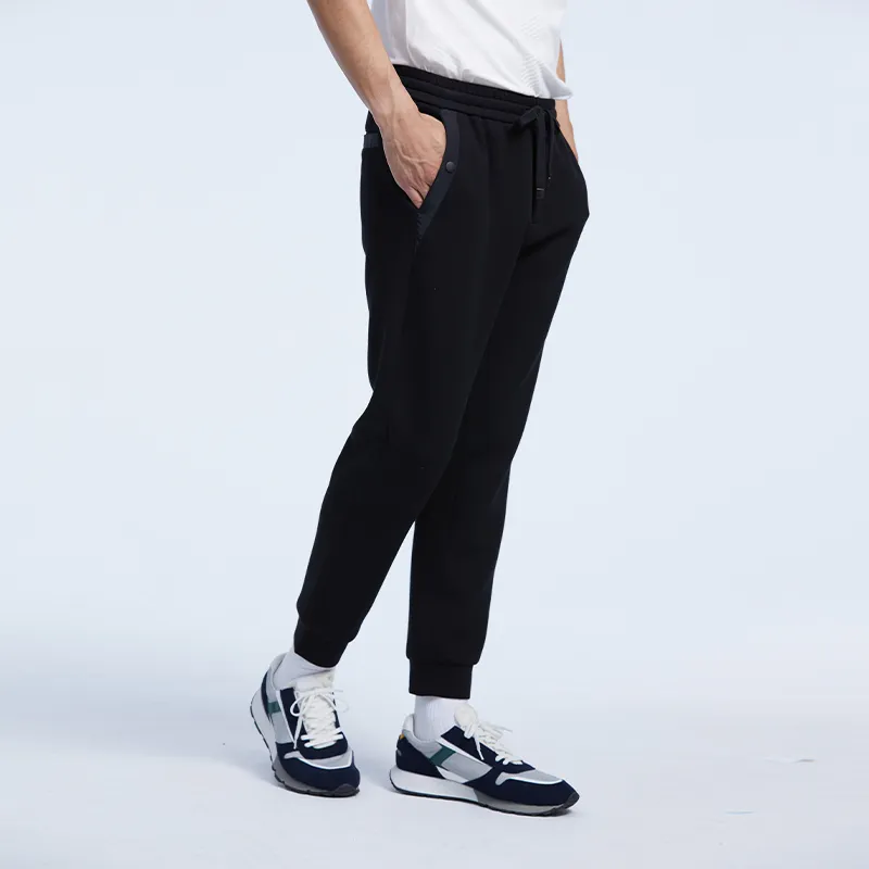 DIDIBOY Casual Pants Men's Black-3