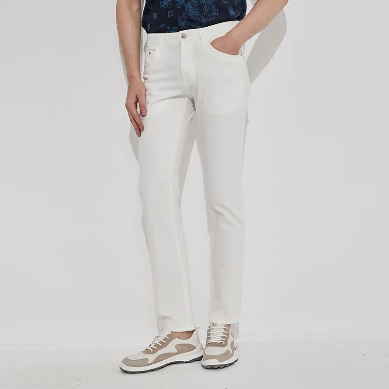 DIDIBOY Jeans Men White-1