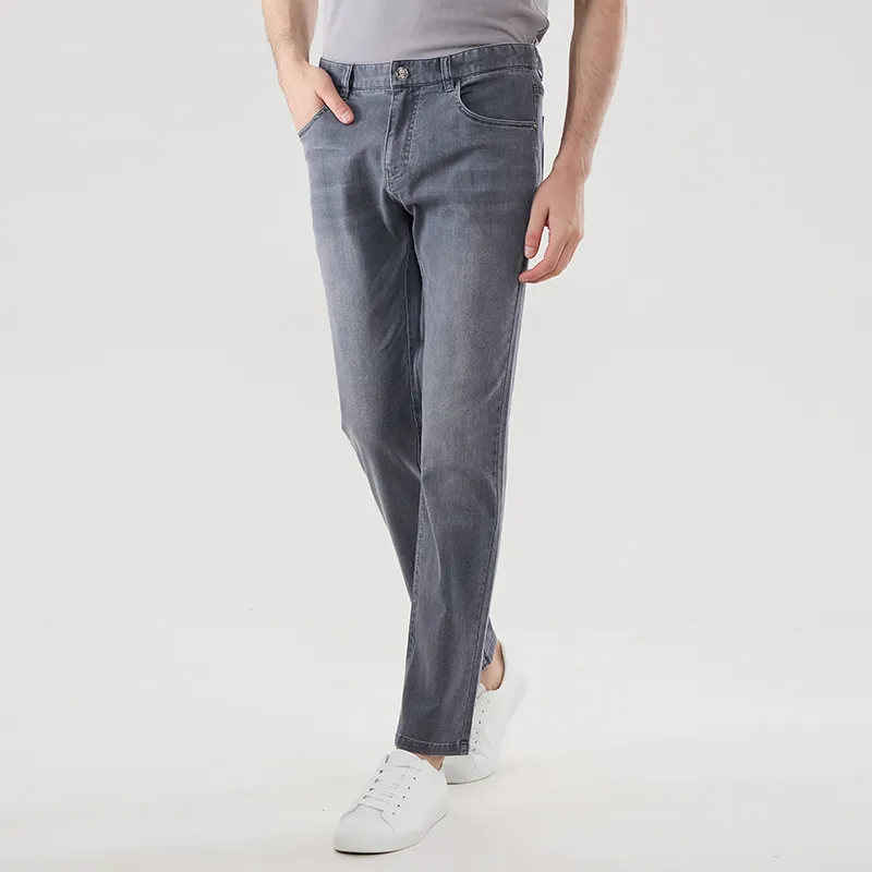 DIDIBOY Jeans Men Gray-2