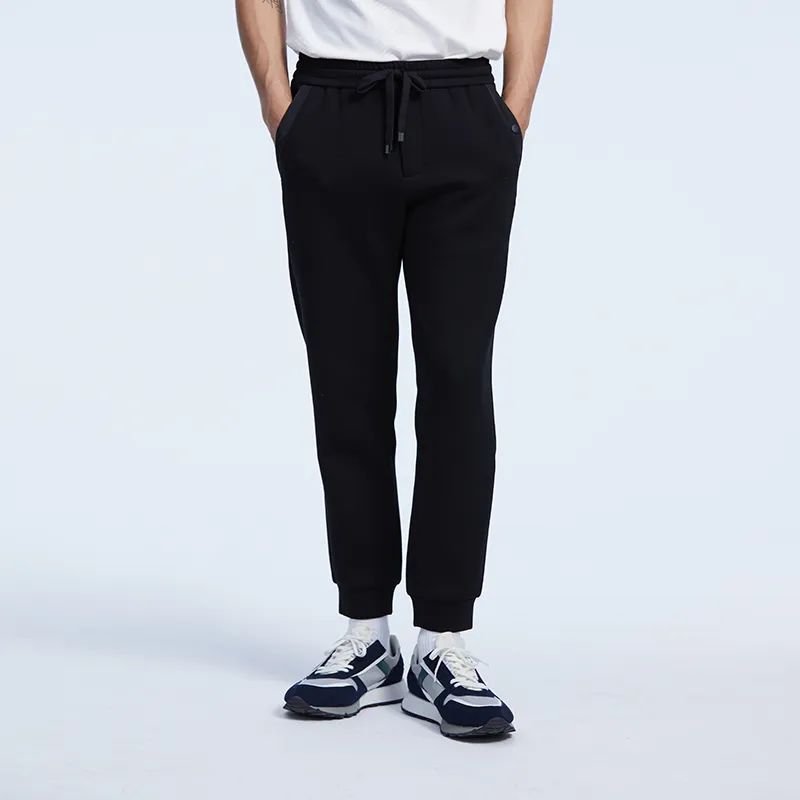DIDIBOY Casual Pants Men's Black-2