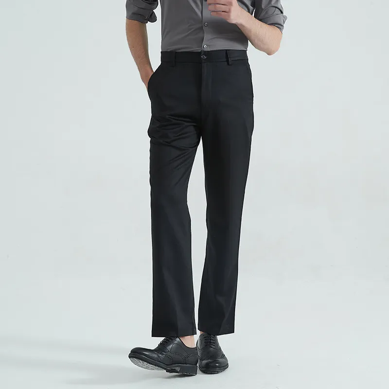 DIDIBOY Casual Pants Men's Black-4