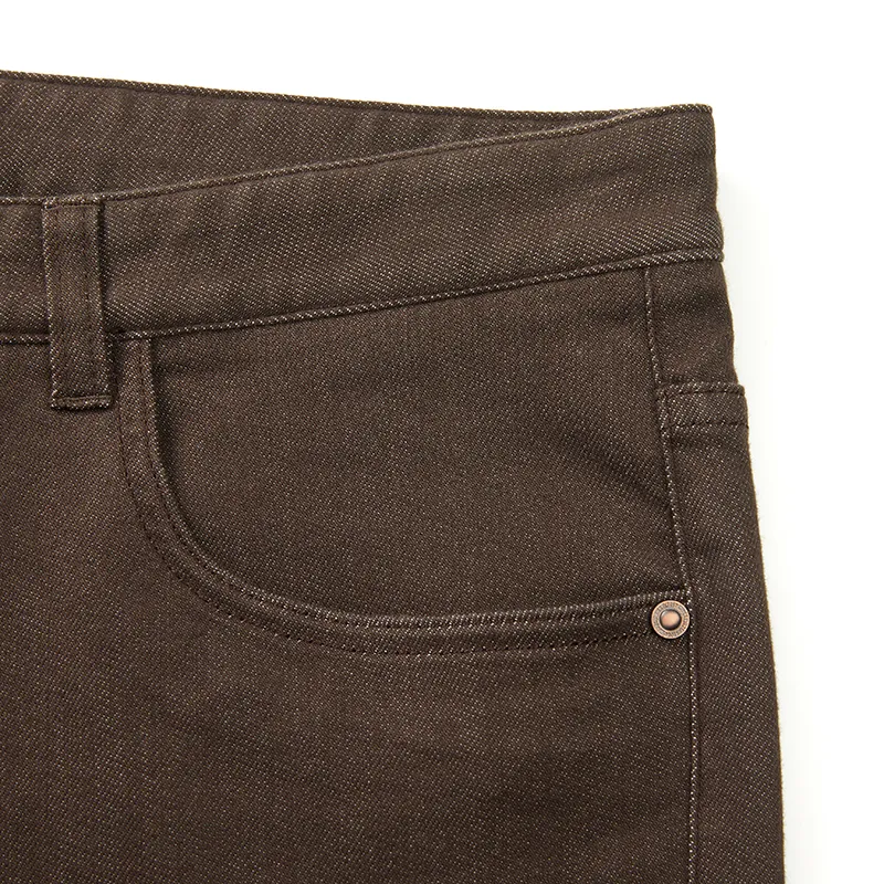 DIDIBOY Jeans Men Coffee-3