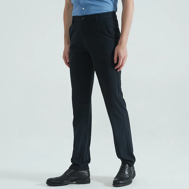 DIDIBOY SS24 Casual Pants Men's Navy Blue-3