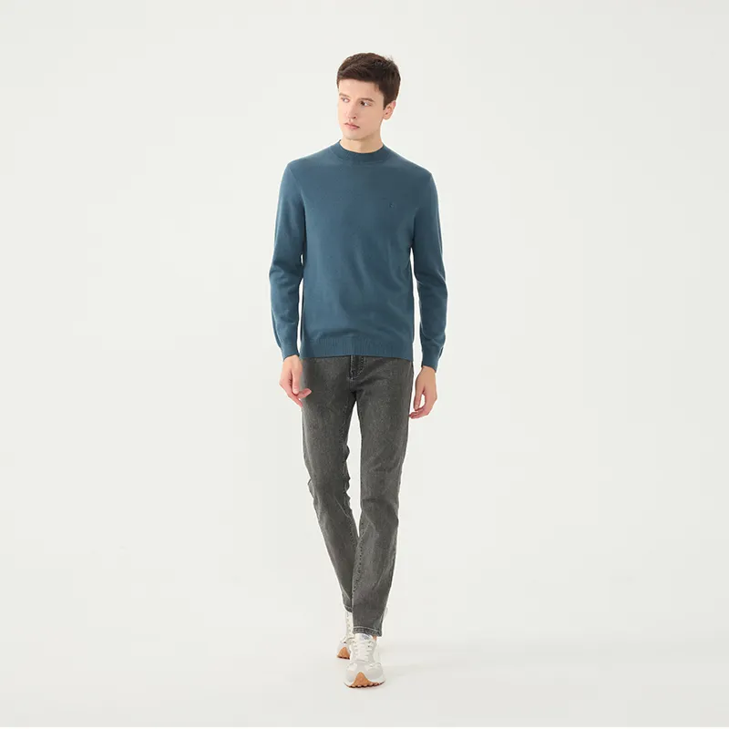 DIDIBOY FW24 Sweater Men Lake Blue-5