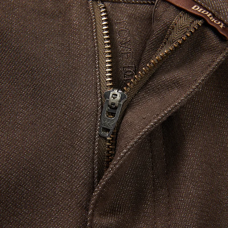 DIDIBOY Jeans Men Coffee-2