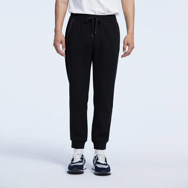 DIDIBOY Casual Pants Men's Black-4