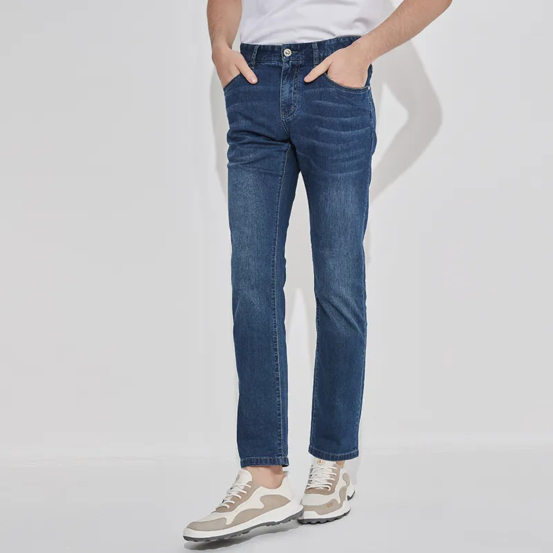 DIDIBOY Jeans Men Light Blue-5