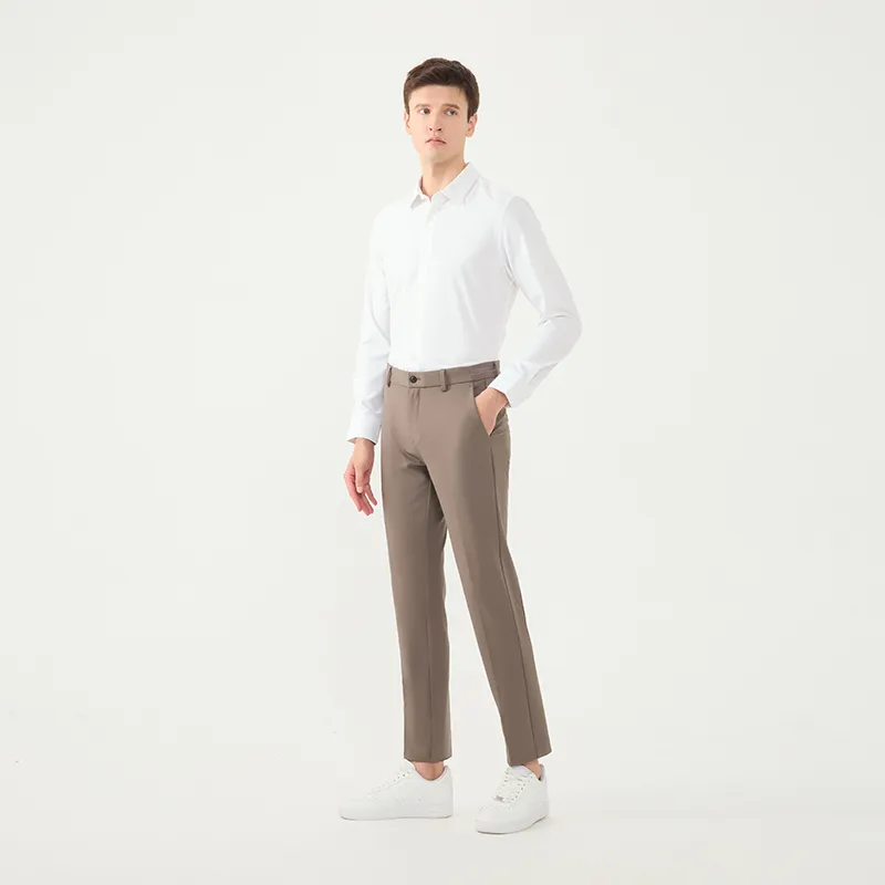 DIDIBOY Casual Pants Men's Khaki-6