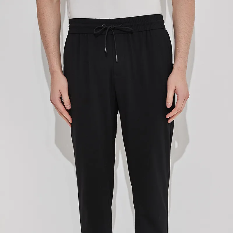 DIDIBOY Casual Pants Men's Black-4